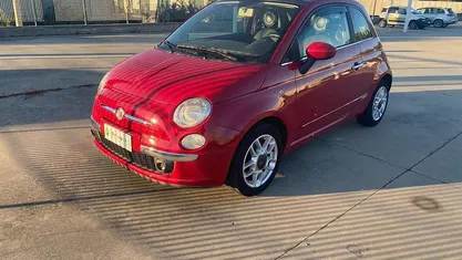 Rosso Usata 2010 Fiat 500 Lounge Due volumi | 5100 € (Buon prezzo)