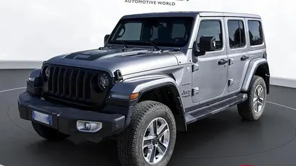 Usata Jeep Wrangler Sahara 200 CV (147 kW) 2021 Argento SUV