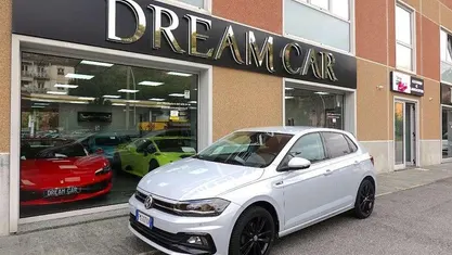 Usata VW Polo R-line 95 CV (69 kW) 2018 Grigio perlato Berlina