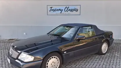 Usata Mercedes SL320 231 CV (169 kW) 1994 Blu Cabrio