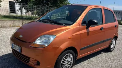 Usata Chevrolet Matiz SX 52 CV (38 kW) 2007 Arancione Utilitaria