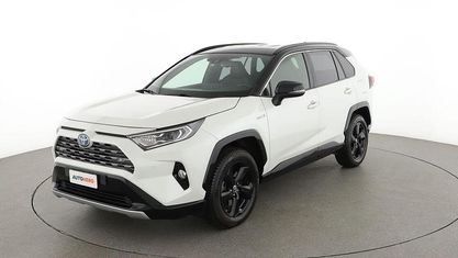 Second-hand Toyota RAV4 Hybrid Style 218 CP (160 kW) 2019 Alb SUV