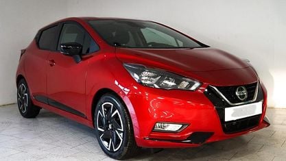 Second-hand Nissan Micra 125 CP (91 kW) 2023 Roșu Hatchback