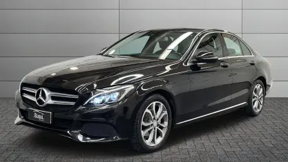 Usata Mercedes C200 Sport 136 CV (100 kW) 2017 Argento Berlina