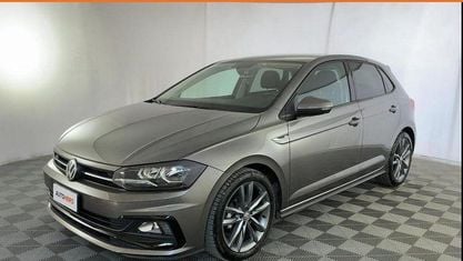 Begagnad VW Polo Highline 95 HK (69 kW) 2019 Grå Halvkombi