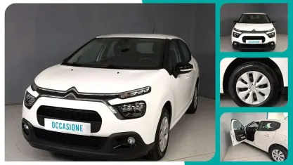 Usata Citroën C3 Business Class 83 CV (61 kW) 2020 Bianco Utilitaria