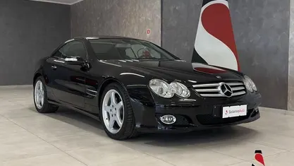 Usata Mercedes SL350 AMG line 272 CV (200 kW) 2007 Nero Cabrio