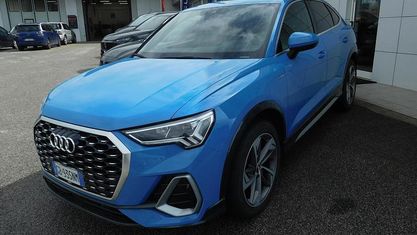 Brugt Audi Q3 S-Line 150 HK (110 kW) 2020 Blå SUV