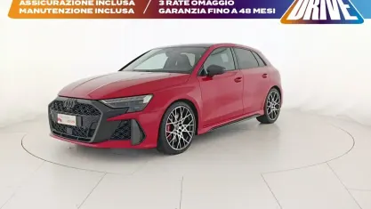 Usata Audi RS3 Ambiente 400 CV (294 kW) 2025 Rosso Berlina