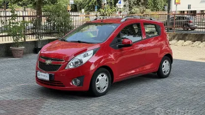 Usata Chevrolet Spark LS 68 CV (50 kW) 2010 Rosso Utilitaria