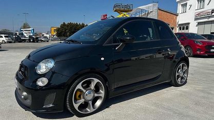 Usata Abarth 595 Turismo 160 CV (117 kW) 2014 Blu Utilitaria
