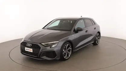 Usata Audi A3 Sportback e-tron S-Line 150 CV (110 kW) 2021 Grigio Utilitaria