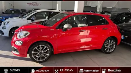 Usata Fiat 500X Sport 150 CV (110 kW) 2023 Rosso SUV