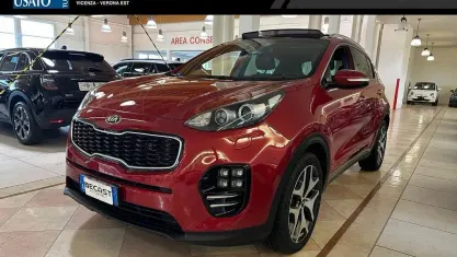Begagnad Kia Sportage GT-Line 185 HK (136 kW) 2017 Röd SUV
