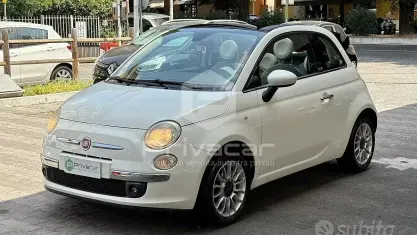 Usata Fiat 500C Rock 69 CV (50 kW) 2010 Bianco Cabrio