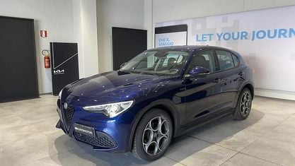 Usata Alfa Romeo Stelvio Sprint 190 CV (139 kW) 2020 Blu SUV
