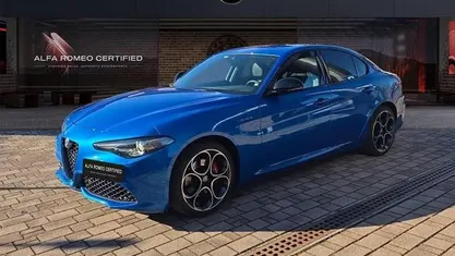 Usata Alfa Romeo Giulia Veloce 210 CV (154 kW) 2023 Blu Berlina