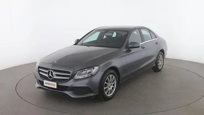 Grigio Usata 2017 Mercedes C180 Business Tre volumi | 17.999 € (Buon prezzo)