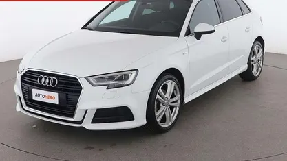 Usata Audi A3 Admired 116 CV (85 kW) 2019 Bianco Berlina