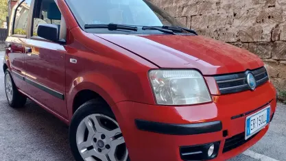 Usata Fiat Panda 60 CV (44 kW) 2005 Rosso Utilitaria