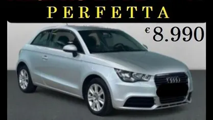 Usata Audi A1 106 CV (77 kW) 2012 Argento Berlina