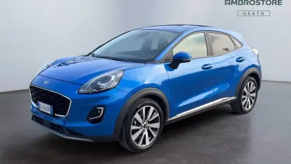 Begagnad Ford Puma Titanium X 125 HK (91 kW) 2023 Blå SUV