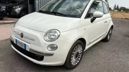 Usata Fiat 500 Lounge 69 CV (50 kW) 2013 Bianco Berlina