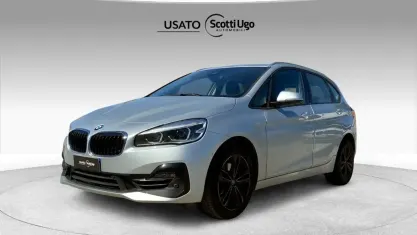Usata BMW 218 Active Tourer Sport Line 150 CV (110 kW) 2021 Nero Monovolume