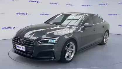 Usata Audi A5 Sport 190 CV (139 kW) 2017 Grigio Coupé