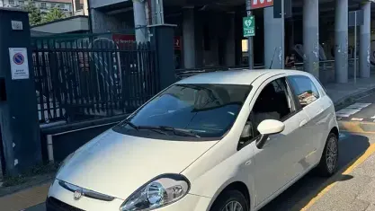 Usata Fiat Punto Evo Dynamic 77 CV (56 kW) 2011 Bianco Utilitaria