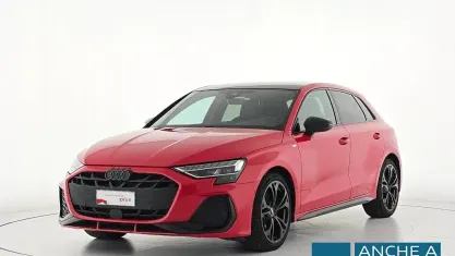 Usata Audi A3 S-Line 150 CV (110 kW) 2025 Rosso progressivo metallizzato Berlina