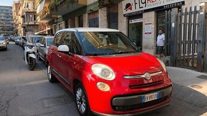 Usata Fiat 500L Easy 85 CV (62 kW) 2014 Rosso Monovolume
