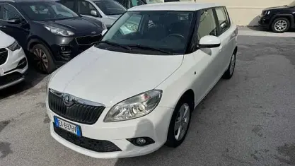 Usata Skoda Fabia 70 CV (51 kW) 2014 Bianco Berlina