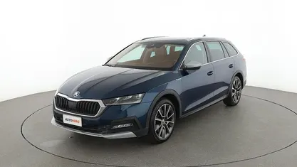 Brugt Skoda Octavia Scout 4x4 200 HK (147 kW) 2021 Blå Stationcar