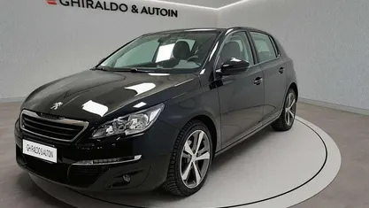 Usata Peugeot 308 Allure 120 CV (88 kW) 2015 Nero Utilitaria