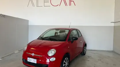 Usata Fiat 500 Pop 69 CV (50 kW) 2009 Rosso Cabrio