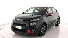 Nero Usata 2017 Citroën C3 Feel Due volumi | 11.200 € (Buon prezzo)