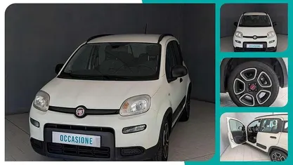 Bianco Usata 2022 Fiat Panda City Life Due volumi | 10.590 € (Buon prezzo)