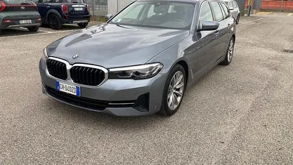 Usata BMW 520 190 CV (139 kW) 2022 Blu Station wagon