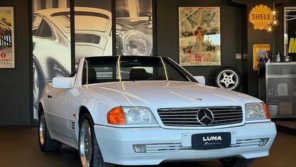 Usata Mercedes SL500 333 CV (244 kW) 1991 Bianco Cabrio