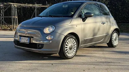 Usata Fiat 500 69 CV (50 kW) 2009 Gray Cabrio