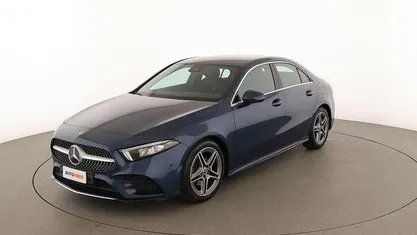Usata Mercedes A180 AMG line 136 CV (100 kW) 2022 Blu Berlina