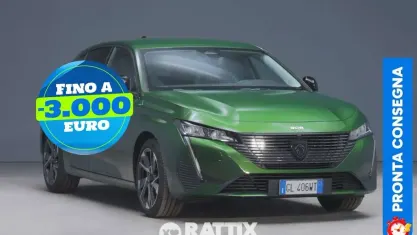 Usata Peugeot 308 Allure 131 CV (96 kW) 2022 Verde olivine Berlina