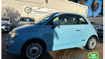 Usata Fiat 500 Lounge 85 CV (62 kW) 2011 Blu/azzurro Berlina