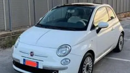 Bianco Usata 2014 Fiat 500 Lounge Tre volumi | 6999 € (Buon prezzo)