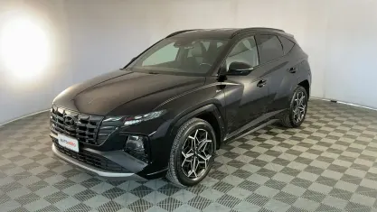 Usata Hyundai Tucson N Line 136 CV (100 kW) 2021 Nero SUV
