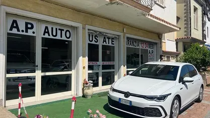 Usata VW Golf VII GTD 200 CV (147 kW) 2021 Bianco Utilitaria