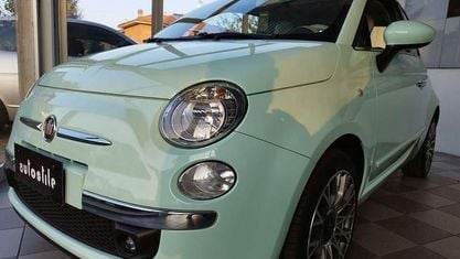 Usata Fiat 500 Lounge 95 CV (69 kW) 2015 Verde Utilitaria