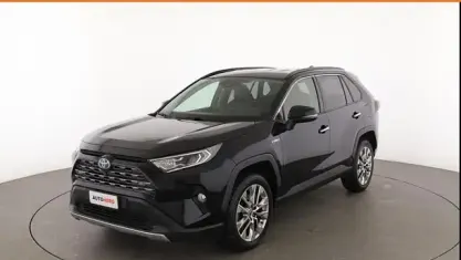 Usata Toyota RAV4 Hybrid Lounge 218 CV (160 kW) 2021 Nero SUV