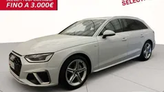 Bianco ghiacciaio metallizzato Usata 2024 Audi A4 S-Line Station wagon | 38.900 € (Ottimo prezzo)
